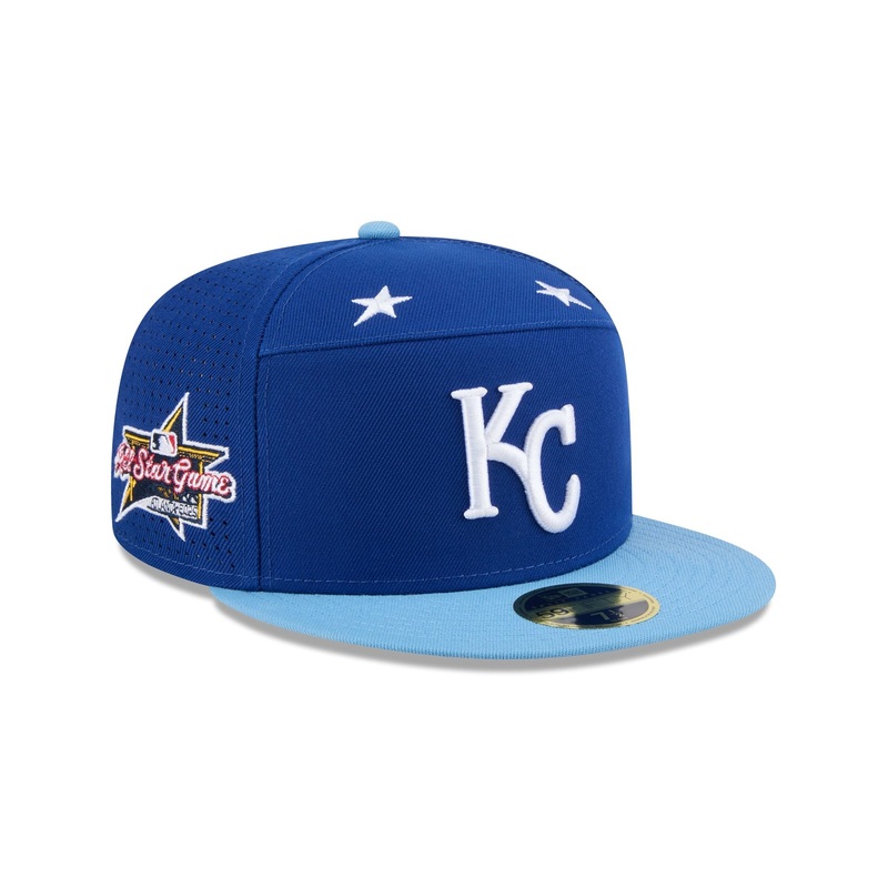 Kansas City Royals 2025 All-Star Game Split Panel 59FIFTY Fitted Hat 7