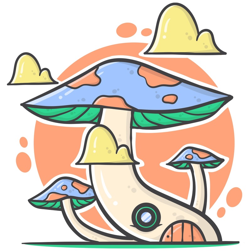 Mushroom Cottage Default Title One Size