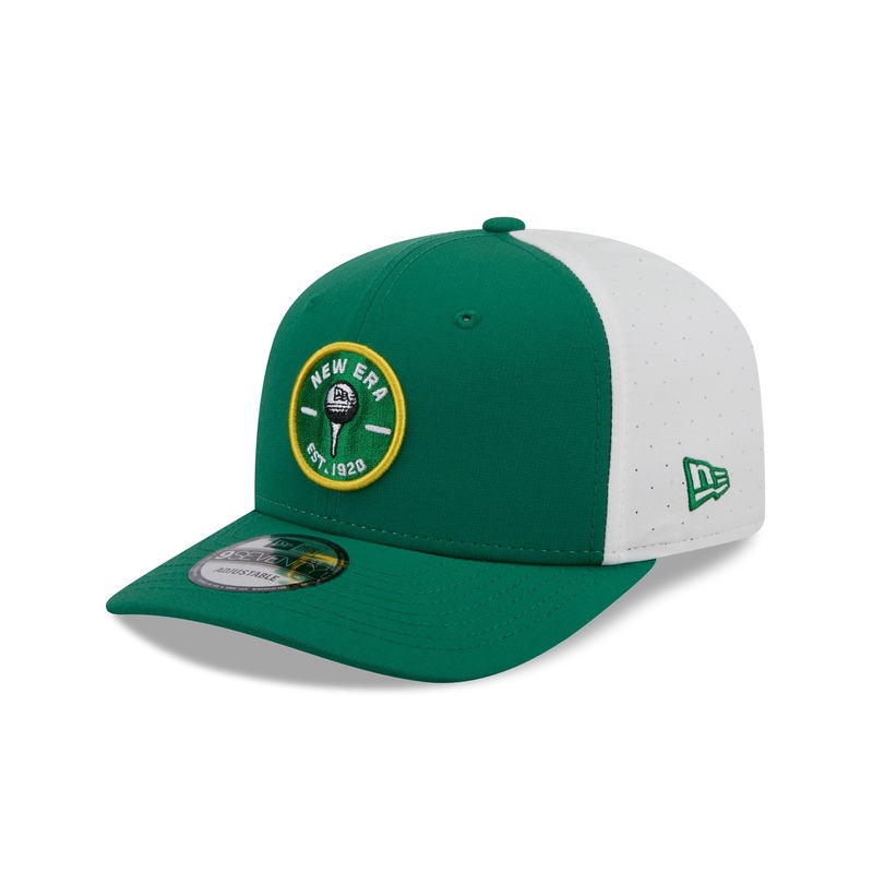 New Era Cap Green and Gold Pack 9SEVENTY Stretch-Snap Hat One Size