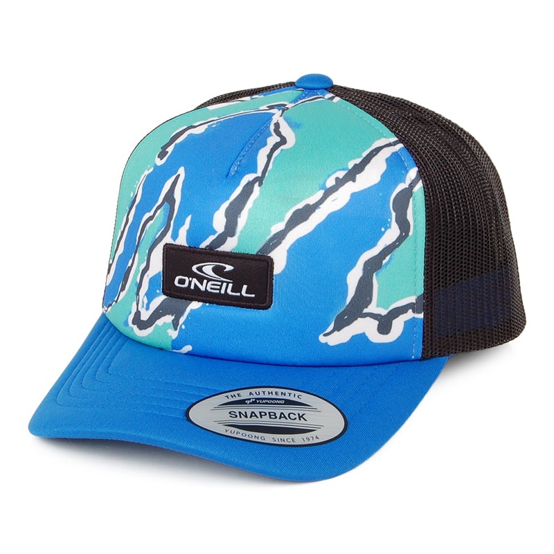 O’Neill Hats Kids Trucker Cap – Blue-Multi CHILD ADJ.