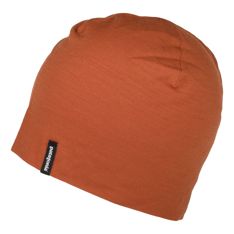 Patagonia Hats Overlook Merino Wool Mix Beanie Hat – Rust 1-Size