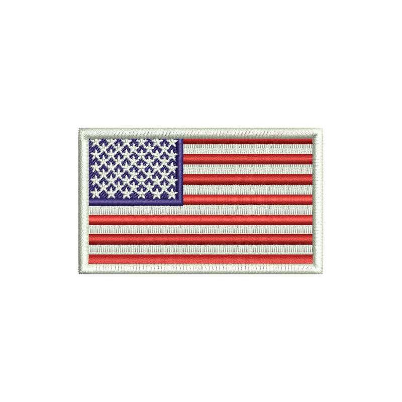 USA Color Rectangle Flag Default Title One Size