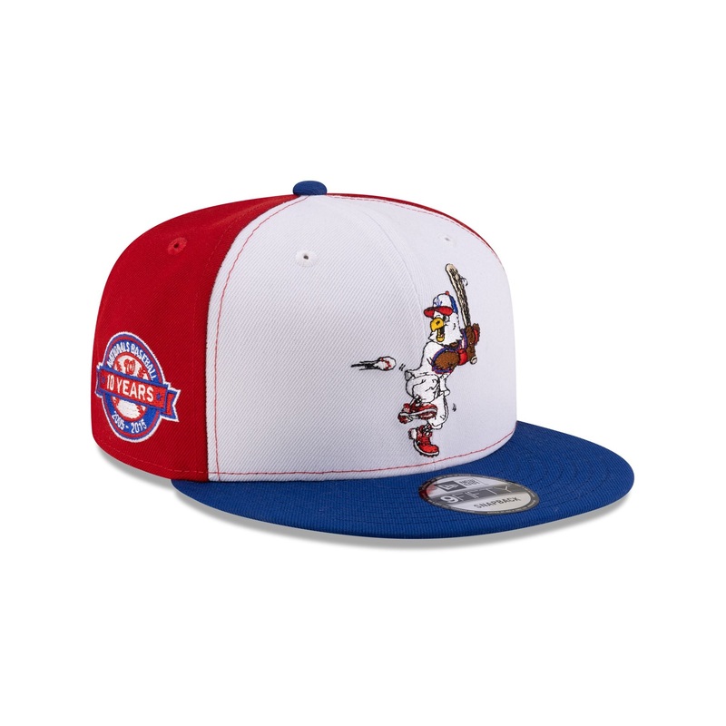 Washington Nationals Mascot Multi 9FIFTY Snapback Hat One Size
