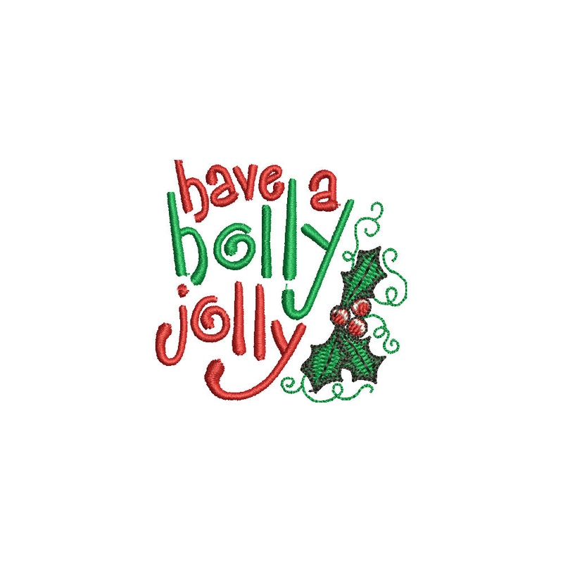 Words of Have a Holly Jolly Default Title One Size