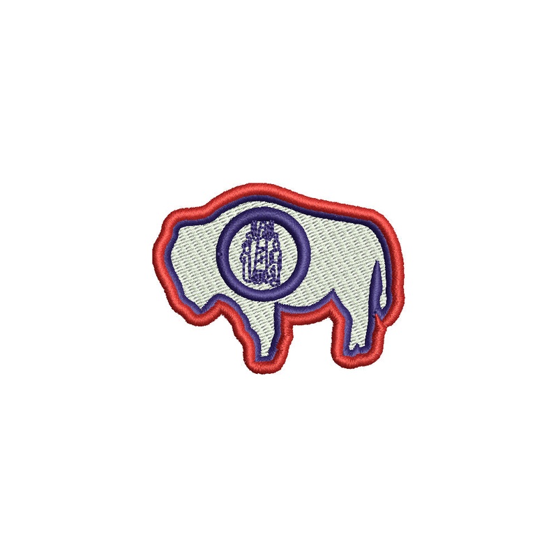 Wyoming State Flag Default Title One Size