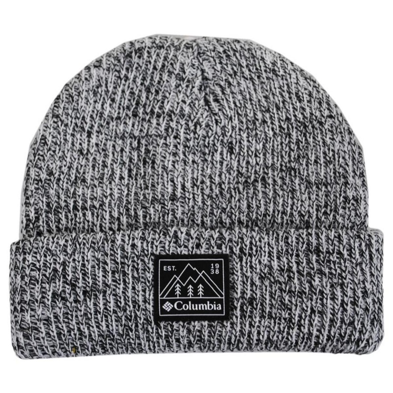 Youth Whirlibird Cuffed Beanie BLACK WHITE MARL YOUTH