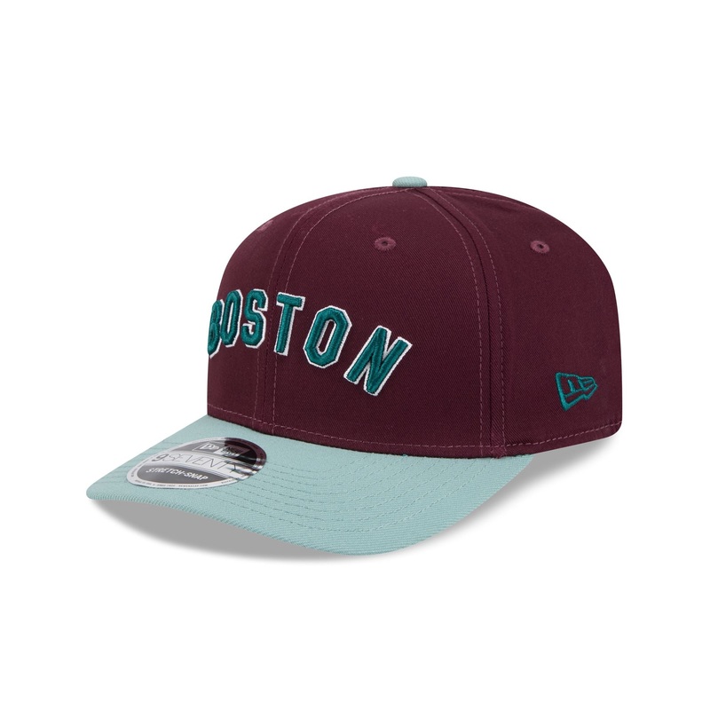 Boston Red Sox Maroon 9SEVENTY Stretch-Snap Hat One Size