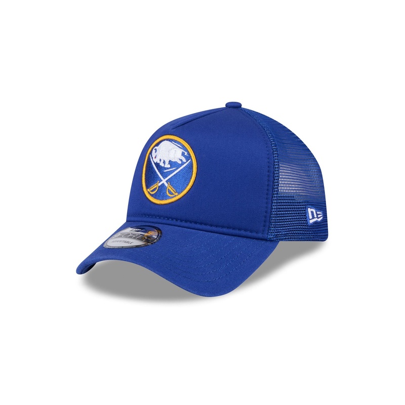 Buffalo Sabres 9FORTY A-Frame Trucker Hat One Size