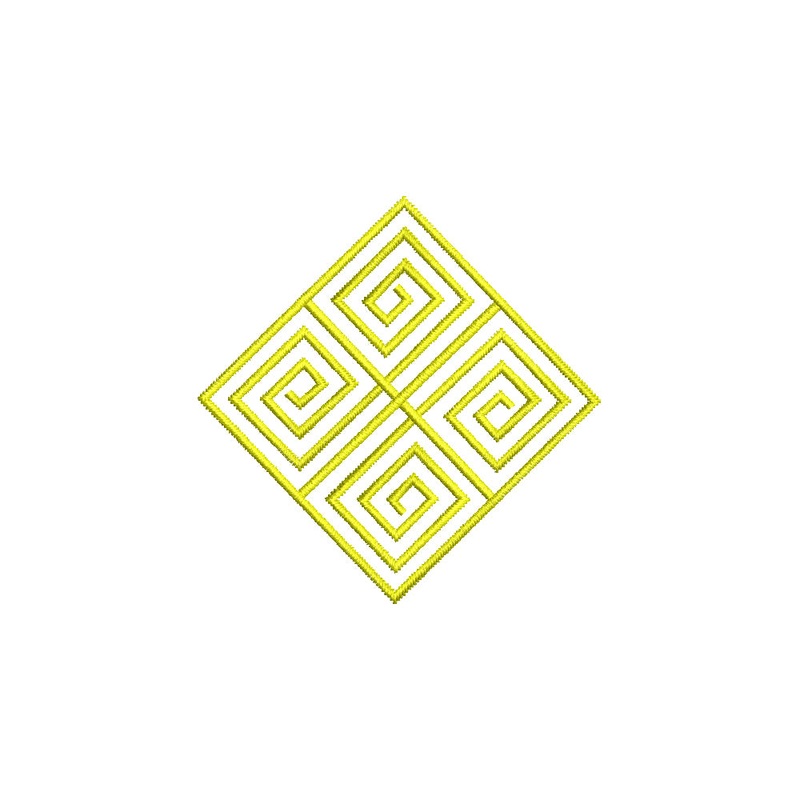 Diamond Swirl Emblem Default Title One Size