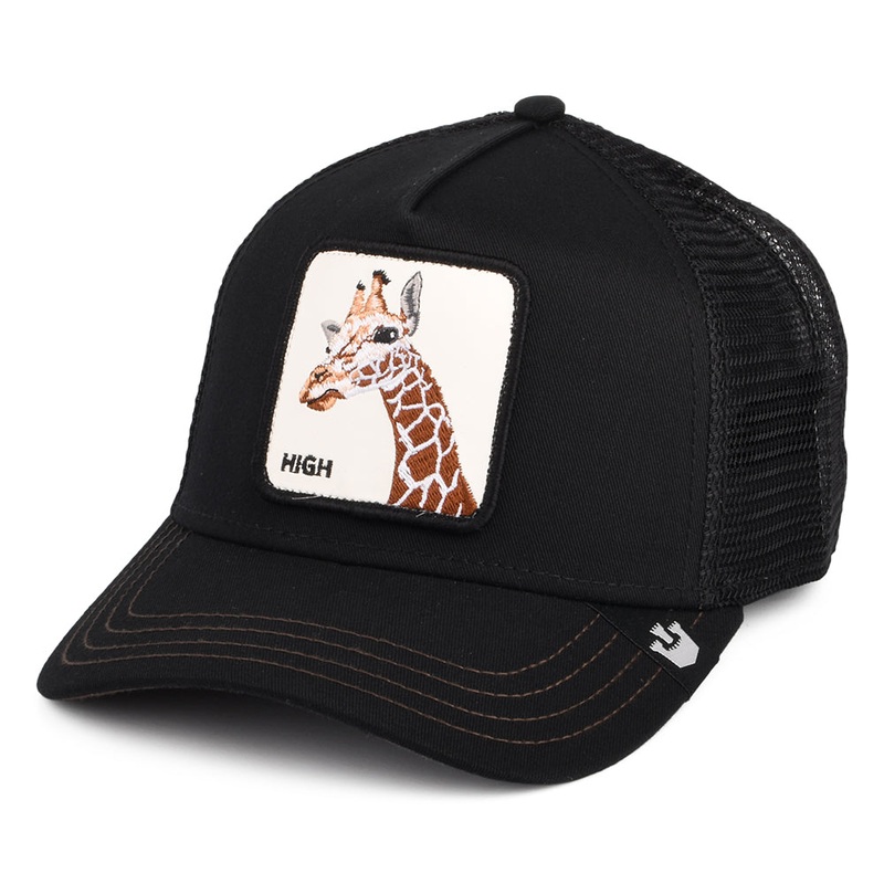 Goorin Bros. Giraffe Trucker Cap – Black Adjustable