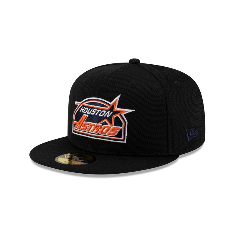 Houston Astros 2025 Clubhouse Alt Black 59FIFTY Fitted Hat 7