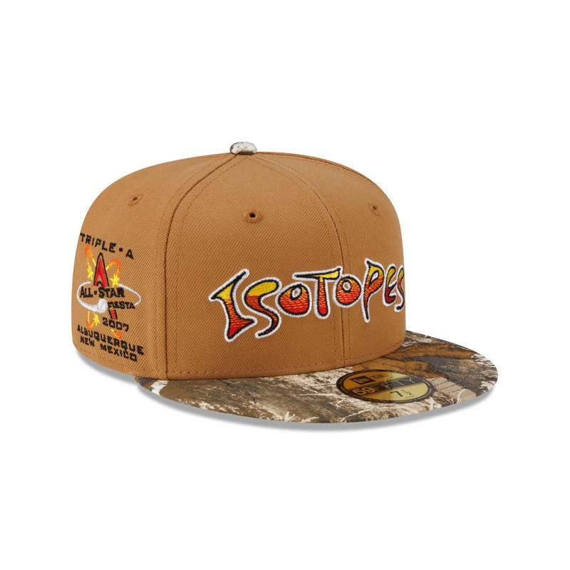 Just Caps Realtree Albuquerque Isotopes 59FIFTY Fitted Hat 7