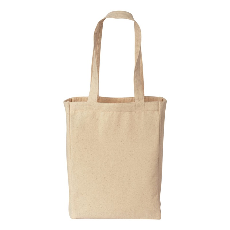Liberty Bags Susan Tote, Cotton Canvas Tote Bag – 8861 Natural
