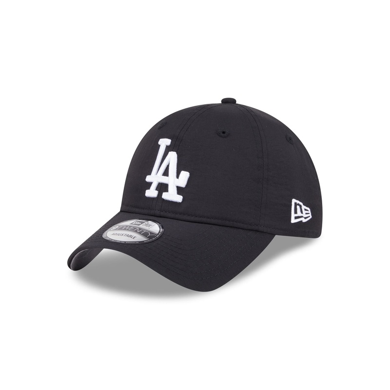 Los Angeles Dodgers Everyday Nylon Black 9TWENTY Adjustable Hat One Size