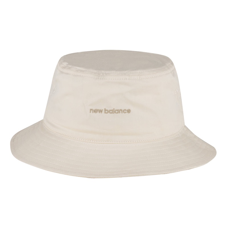 New Balance Hats Cotton Twill Bucket Hat – Beige 1-Size