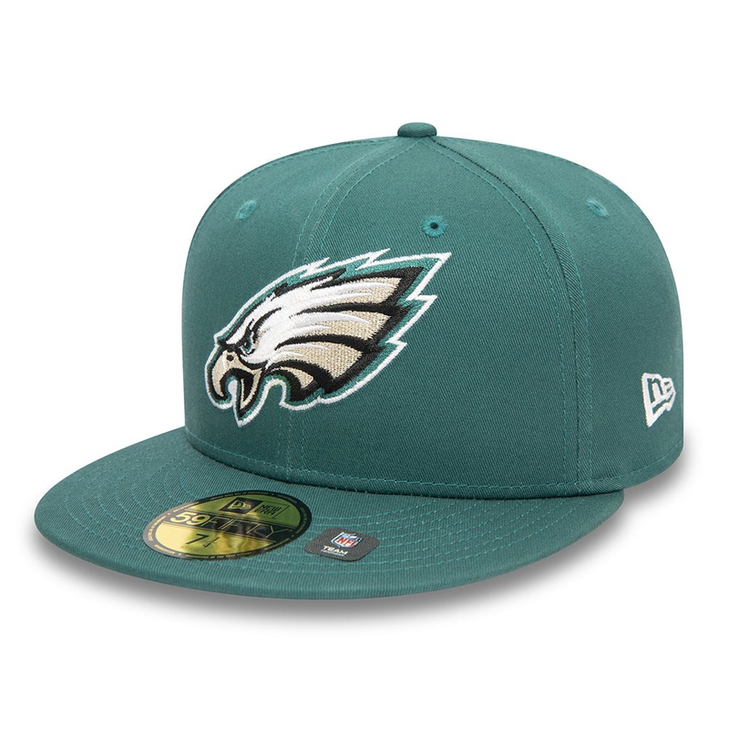 New Era 59FIFTY Philadelphia Eagles Baseball Cap – NFL OTC – Green 7