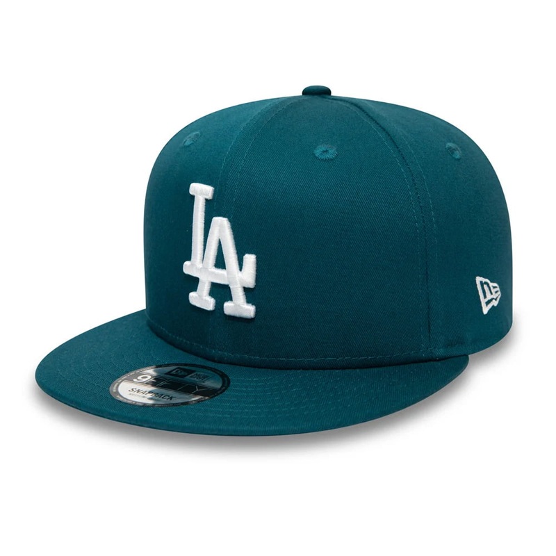 New Era 9FIFTY L.A. Dodgers Snapback Cap – MLB Contrast Team – Cadet Blue Small/Medium