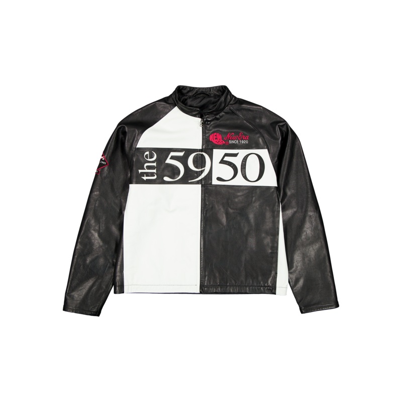 New Era Branded 59FIFTY 2&2 Moto Jacket S