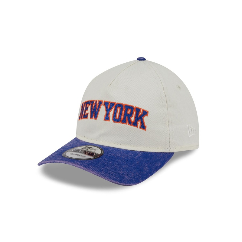 New York Knicks Sport Classics Pastel 9TWENTY A-Frame Adjustable Hat One Size