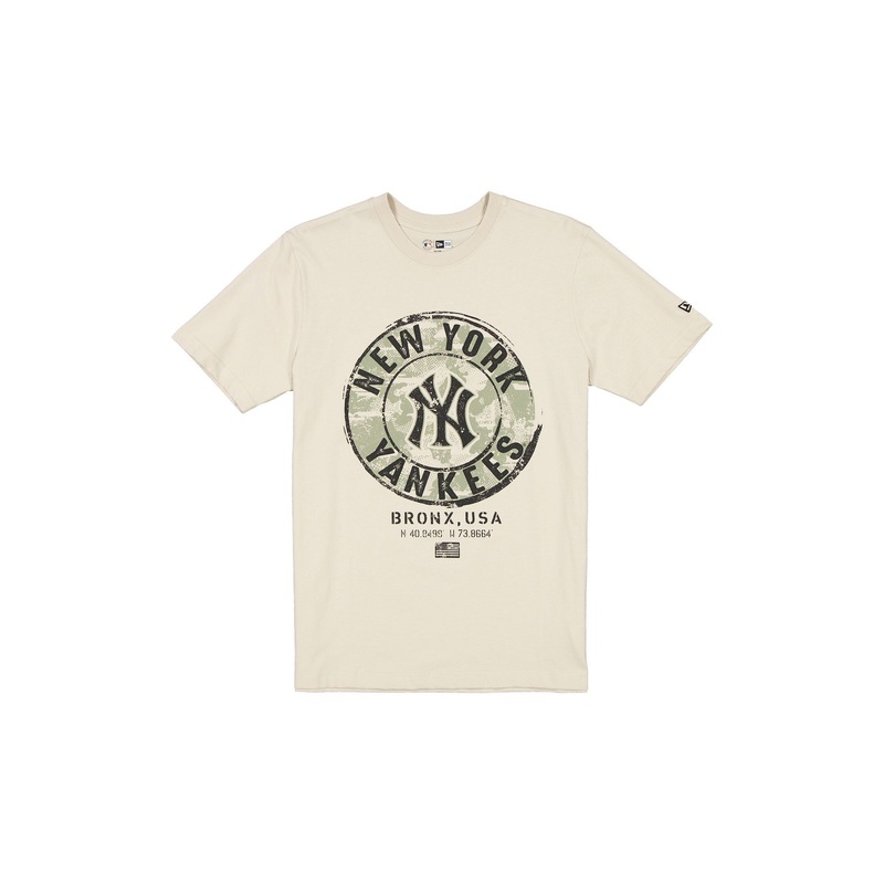 New York Yankees Armed Forces Day 2025 Stone T-Shirt S