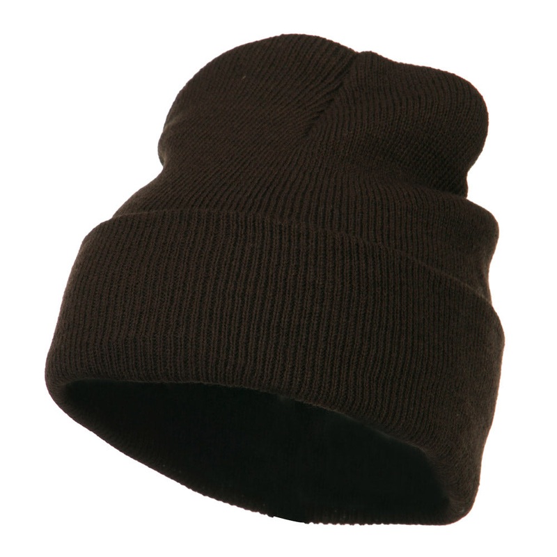 Super Stretch Knit Watch Cap Beanie Blaze Orange One Size