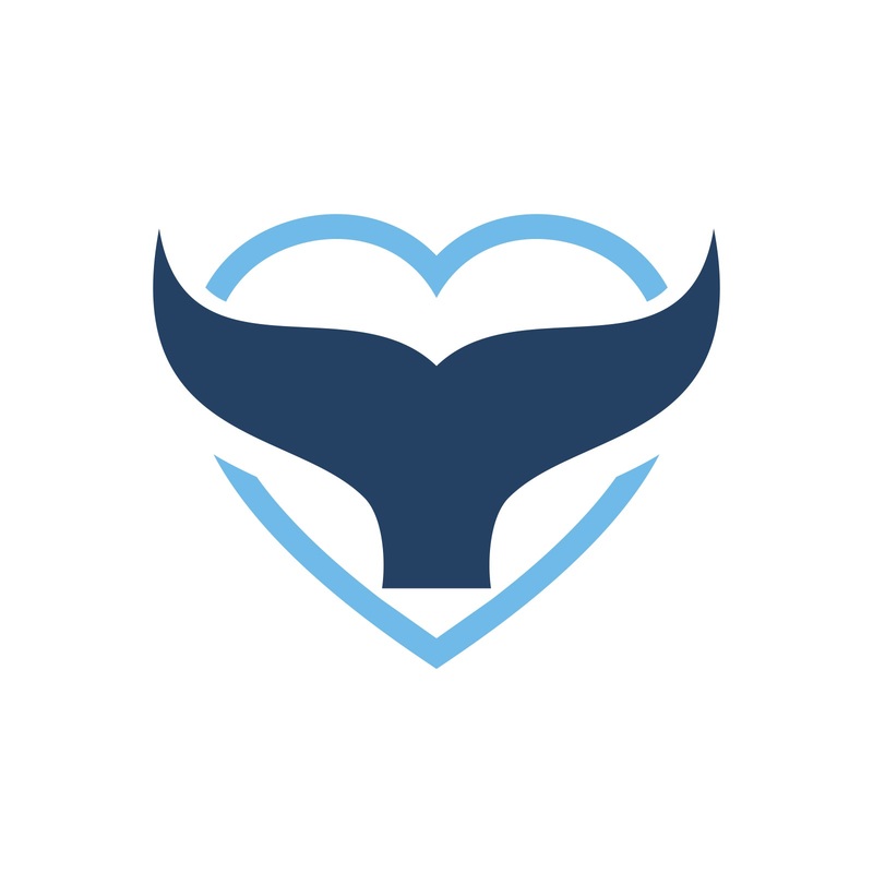 Whale Tail Heart Default Title One Size