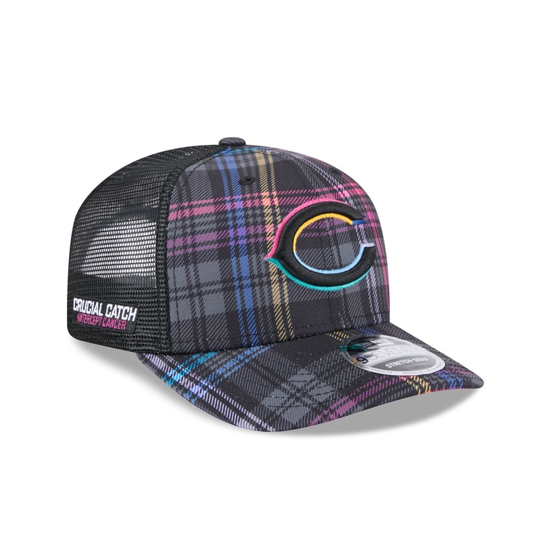 Chicago Bears 2024 Crucial Catch 9SEVENTY Trucker Hat One Size