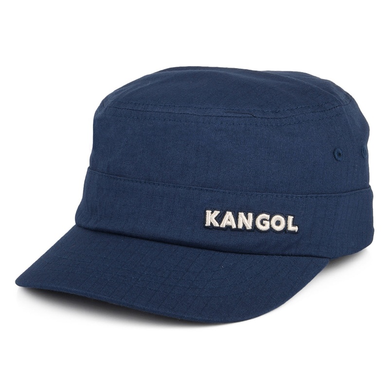 Kangol Ripstop Flexfit Army Cap – Navy Blue Small/Medium