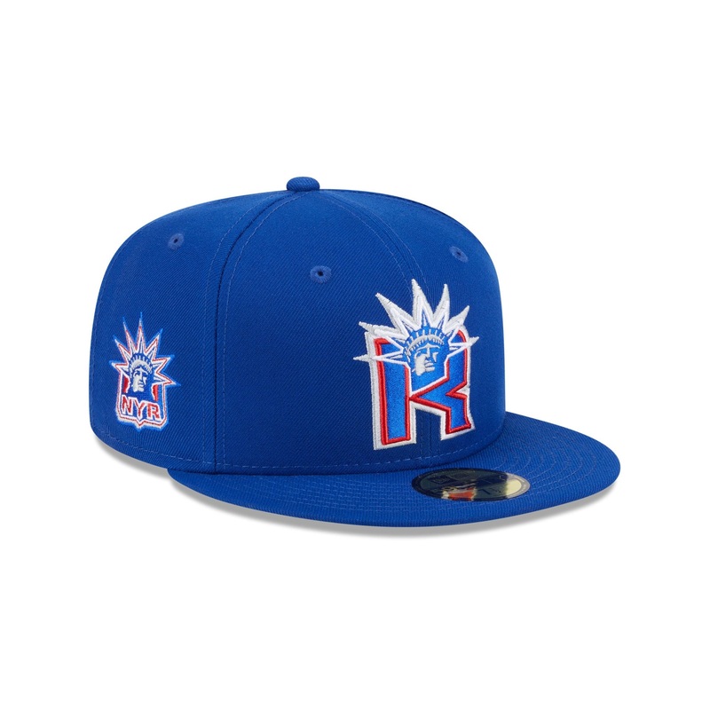 New York Rangers Deceptor 59FIFTY Fitted Hat 7