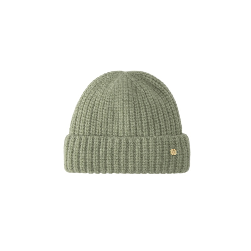 Akiro Wool Blend Beanie Mid Grey Melange One Size