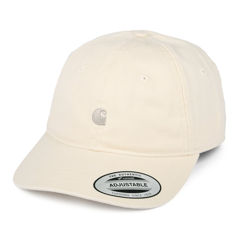 Carhartt WIP Hats Madison Logo Baseball Cap – Natural Adjustable