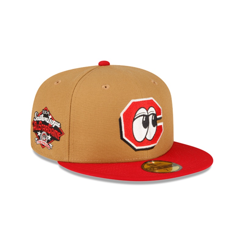Chattanooga Lookouts Wheat 59FIFTY Fitted Hat 7