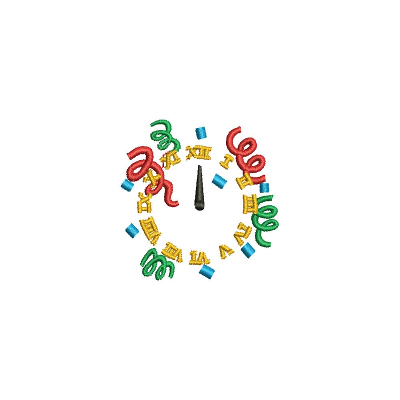 Clock with Decorations Default Title One Size