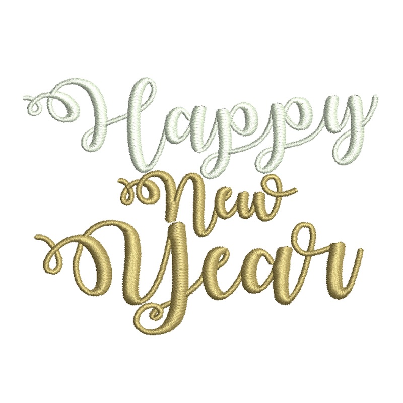 Glitter Happy New Year Symbol Default Title One Size