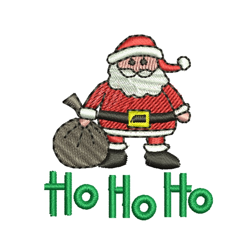 Ho Ho Ho Santa Logo Default Title One Size