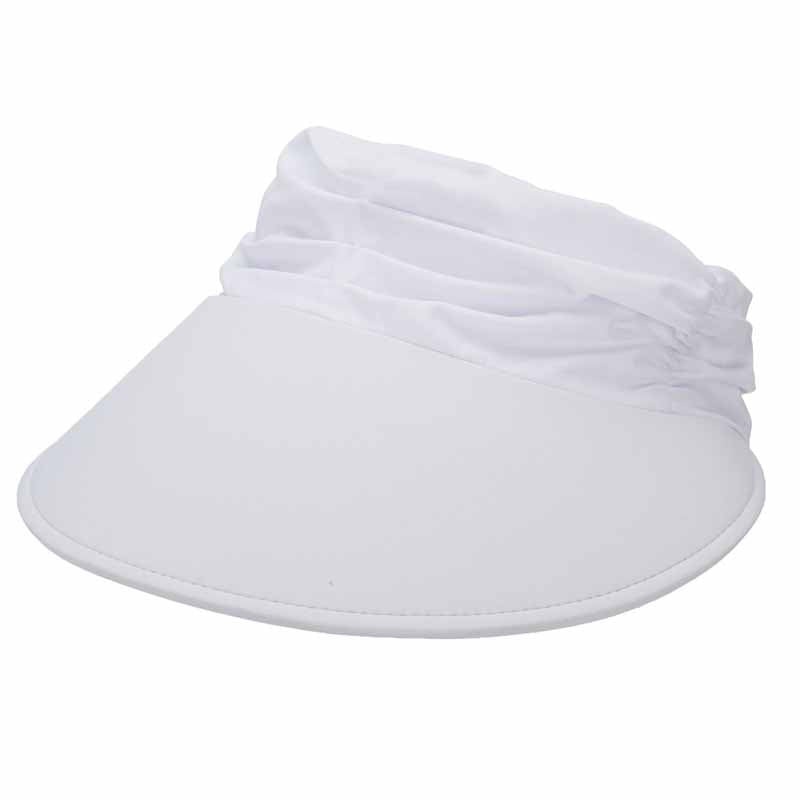 Lycra Floating Sun Visor – Tropical Trends Black M/L (57-59 cm)