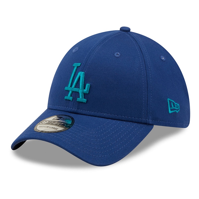 New Era 39THIRTY L.A. Dodgers Baseball Cap – MLB League Essential – Royal Blue Small/Medium