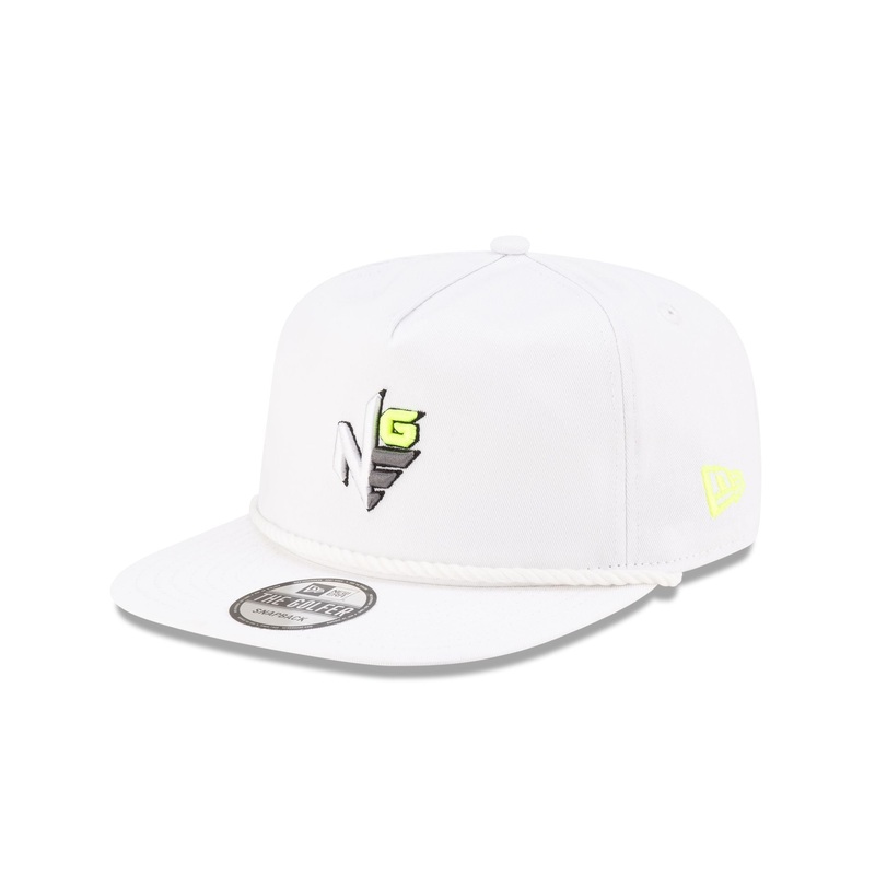 New Era Golf White Logo Golfer Hat One Size