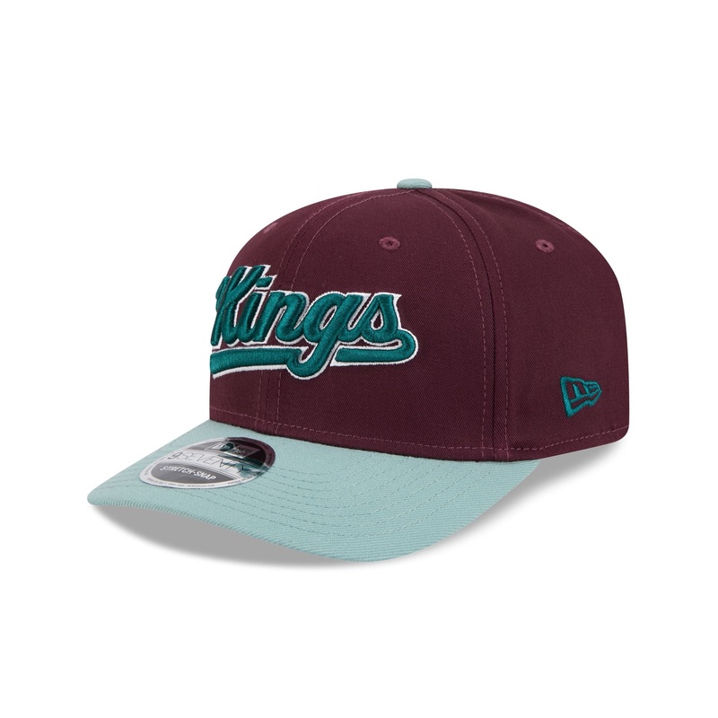 Sacramento Kings Maroon 9SEVENTY Stretch-Snap Hat One Size
