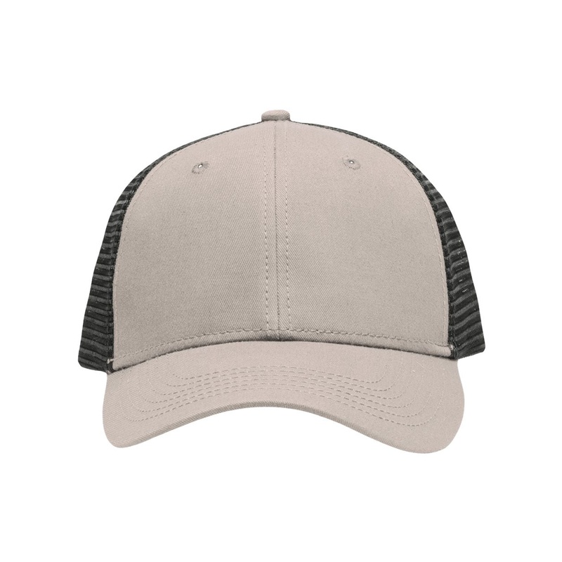 Sportsman SP1450 Traditional Lo-Pro Mesh Back Trucker Fit Cap Black Camo/Black