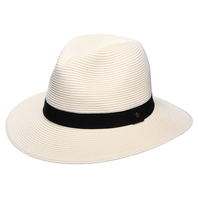 Sunday Afternoons Hats Havana Toyo Straw Fedora Hat – Cream S