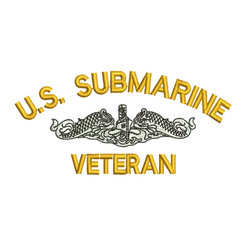 US Submarine Veteran Military Default Title One Size