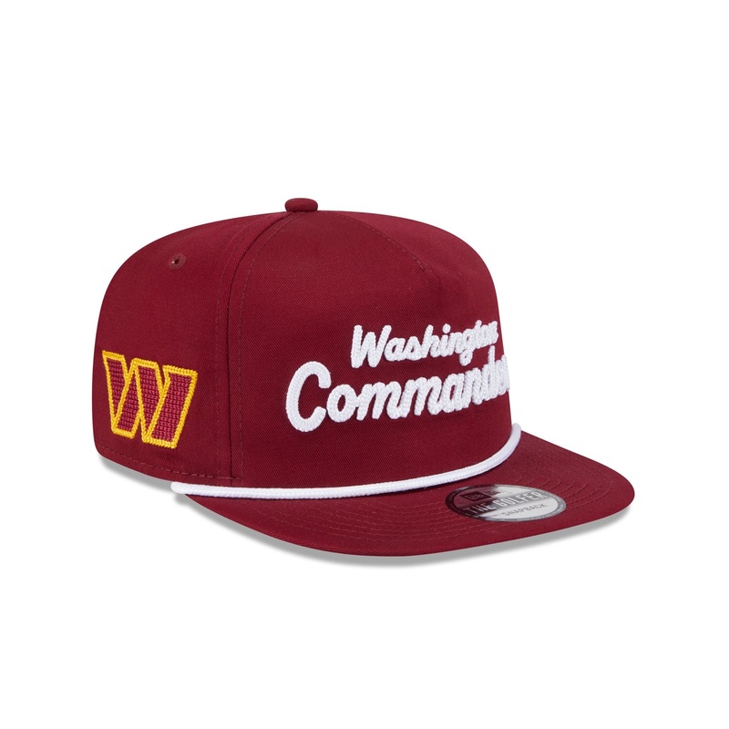 Washington Commanders Team Text Golfer Hat One Size