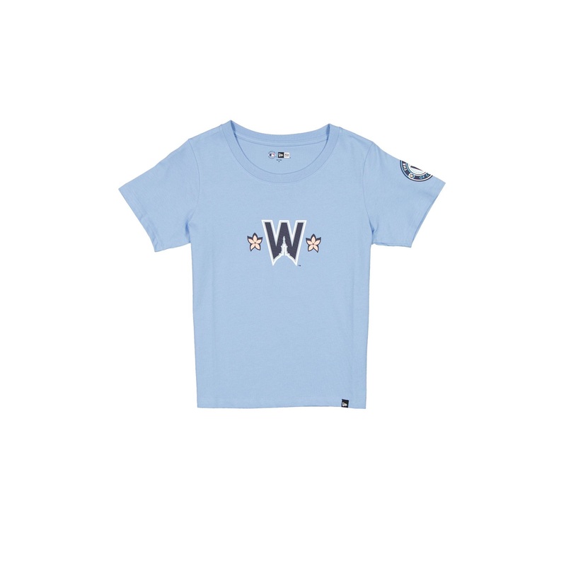Washington Nationals City Connect Women’s Pastel Blue T-Shirt XS
