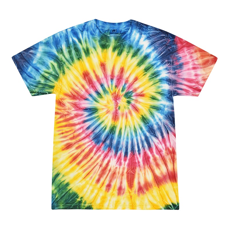 Colortone 1000 Multi-Color Tie-Dyed T-Shirt – Santa Barbara Santa Barbara S