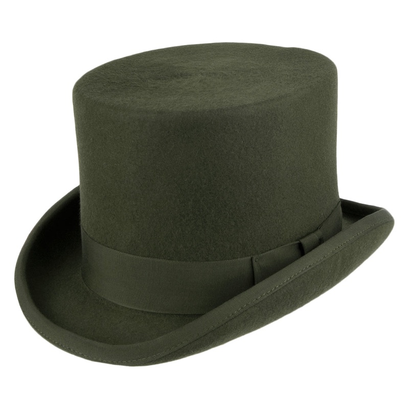 Denton Hats Wool Felt Top Hat – Forest S