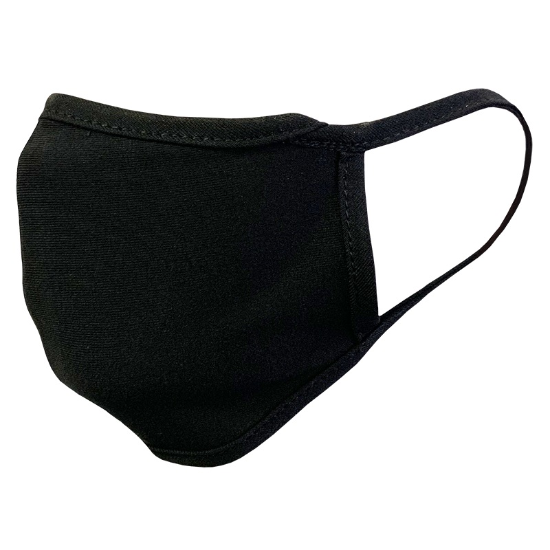Face Mask, Face Cover 100% Cotton, Adjustable, Washable, Reusable, Non-Medical Black