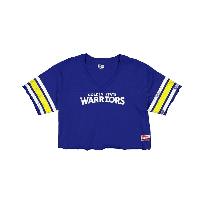 Golden State Warriors Throwback Cropped Women’s T-Shirt XS