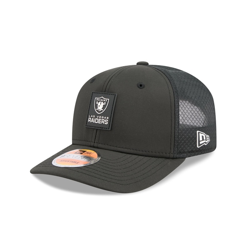 Las Vegas Raiders 2025 Sideline Hot Weather 9SEVENTY Trucker Hat One Size
