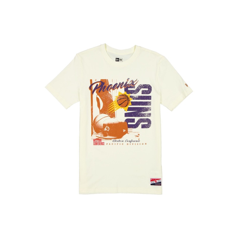 Phoenix Suns Throwback White T-Shirt S